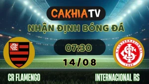 Flamengo vs Internacional 14/08/2025 tại sân Maracanã, Serie A Brazil